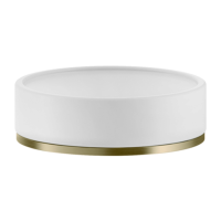 Мыльница Gessi INCISO/VENTI20 58525#727 цвет-браш.латунь PVD