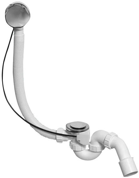 Слив-перелив для ванны McALPINE MRB2CB-PB