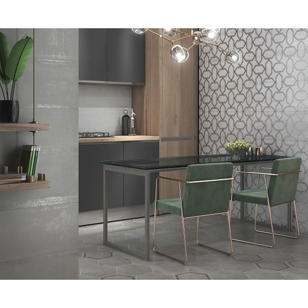 Керамическая плитка Kerama Marazzi Раваль серый обрезной 13060R настенная 30х89,5 см