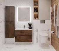 Тумба под раковину BelBagno Etna-H60 90 ETNA-H60-900-2C-SO-RW-P подвесная, цвет Rovere Moro