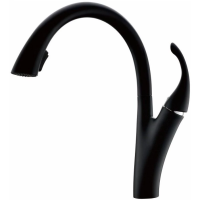 Смеситель для кухни Haiba HB70180-7 цвет черный