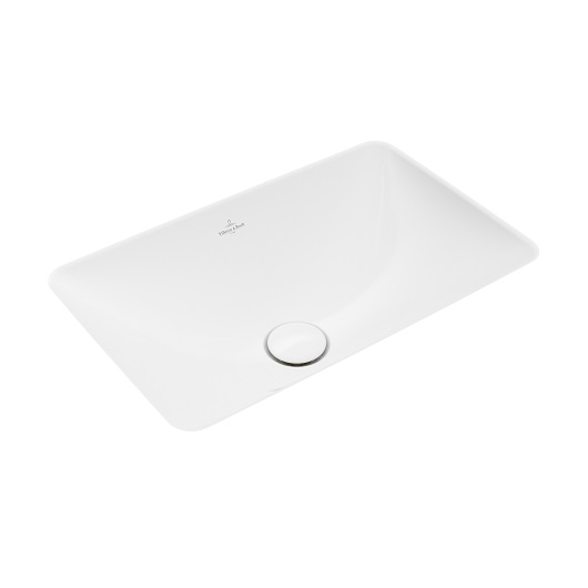 раковина встраиваемая villeroy&boch loop & friends 45 см,4a560001, цвет альпийский белый
