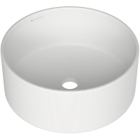 Раковина Aqueduto ESPIRAL ESP0120 накладная, круглая Ø40xh16.5 см, белый матовый
