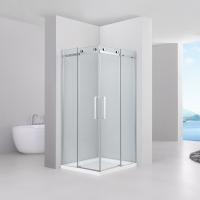 Душевой уголок Black&White Stellar Wind S202-9090 90×90 профиль серебристый хром стекло прозрачное