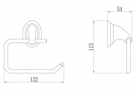 Держатель туалетной бумаги Savol 31 S-003152