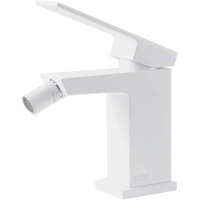 Смеситель Webert Pegaso PE840102740 для биде, с донным клапаном, белый матовый