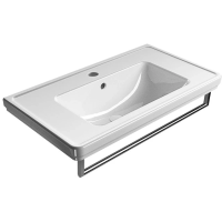 Раковина GSI Classic 8788111 подвесная/накладная, 90x50 см, цвет Bianco lucido