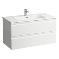 Laufen Laufen Pro S Тумба с раковиной 60x50x54.5cм., с механизмом мягкого закрывания, с 2 ящиками, с 1 отв., подвесная, цвет: белый глянцевый