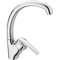 Смеситель для кухни Haiba HB4106 цвет хром