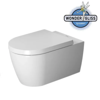 Унитаз Duravit Me by Starck 25290900001 подвесной, безободковый, без сидения, белый с WonderGliss