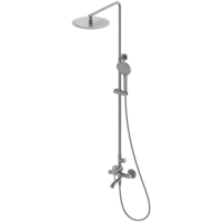 Душевая система Wonzon & Woghand Tor WW-88047073-BGM 300 мм, со смесителем, темный графит матовый