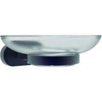 Мыльница Creavit Planet PL18802-S(MA.PL18802-S) настенная, черный матовый