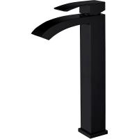 Смеситель для раковины Abber Wasserfall AF8611B черный матовый 456116
