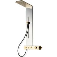 Душевая панель Ceruttispa Avisio SBr CT9658 Серебро Бронза