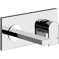 Смеситель Gessi Via Manzoni 44893#031 для раковины, встраиваемый, внешняя часть, цвет хром