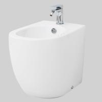 Artceram File 2.0 Биде напольное 37х52 см, 1 отверстие, saniglaze, цвет: белый матовый