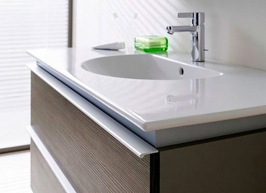 раковина полувстраиваемая 103 см duravit darling new 0499100000
