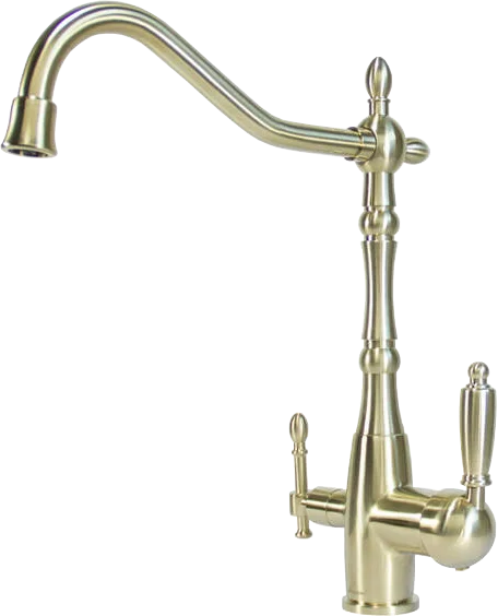 Смеситель для кухни Seaman Barcelone SSL-5387 light gold