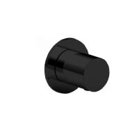 Запорный вентиль Fantini Nostromo 8713G591B внешняя часть, черный матовый