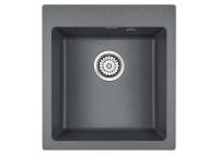 Кухонная мойка 460 мм Paulmark KANTE 45 PM104651-DG, IT-GRANIT, цвет графит.