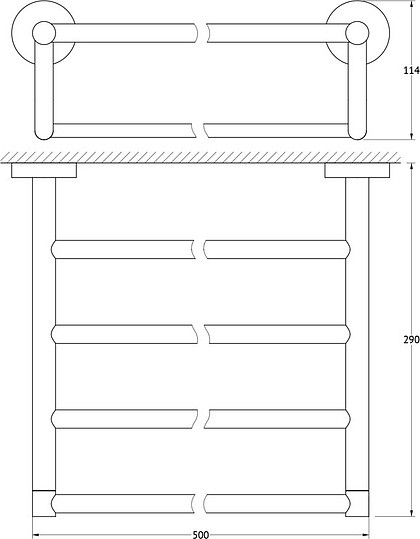 Полка для полотенец Artwelle Harmonie HAR 032