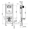 инсталляция для унитаза villeroy & boch viconnect 92246500