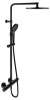 Душевая система с термостатом Keuco PLAN BLUE 53926 372321 черный матовый