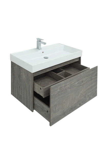 тумба под раковину aquanet nova lite 100 дуб рошелье (1 ящик), 00242579