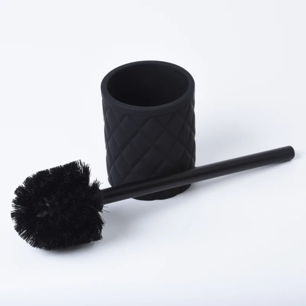 Ёршик для унитаза WasserKRAFT Never K-1827 Черный