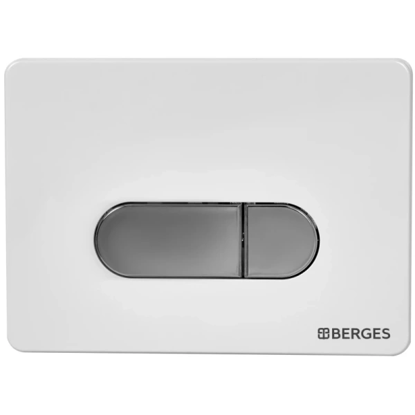 комплект унитаза с инсталляцией berges ego rimless 047237 с сиденьем микролифт и клавишей смыва хром