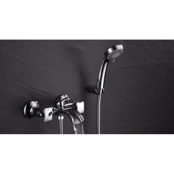 смеситель для ванны с душем d&k grimm hessen da1383501 хром