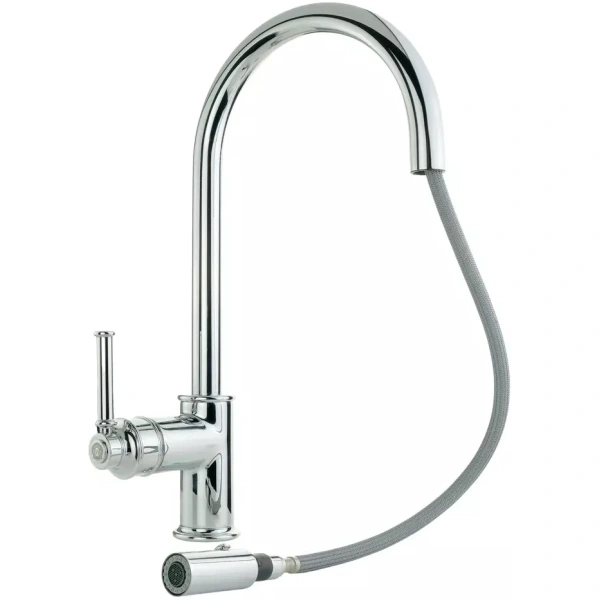 смеситель для кухни migliore ermitage mini 31522 с выдвижным изливом, хром