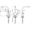 смеситель для кухни с фильтром paulmark essen es213011-308 + h851p00