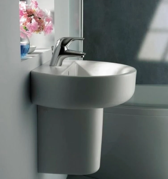 раковина подвесная ideal standard connect sphere 50 см, белый, e789501