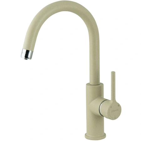 Смеситель для кухни Lemark Comfort LM3073PBG Бежевый