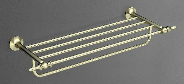 Полка Art&Max Bohemia AM-E-4222-Br, цвет бронза