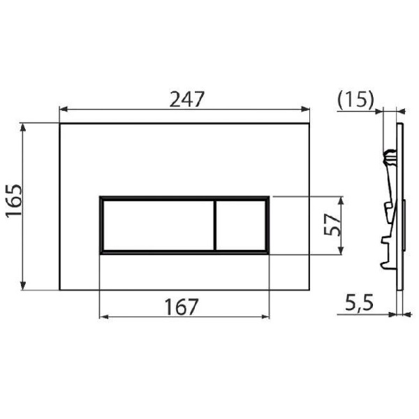 клавиша смыва kerama marazzi fps.a.blk.m черная матовая клавиша смыва kerama marazzi fps.a.blk.m черная матовая