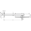 верхний душ hansgrohe raindance e 300 1jet 26238700
