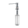 Дозатор для моющего средства Paulmark Kraft D003-328 Хром Бежевый