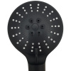 смеситель для ванны haiba hb60814-7 черный матовый