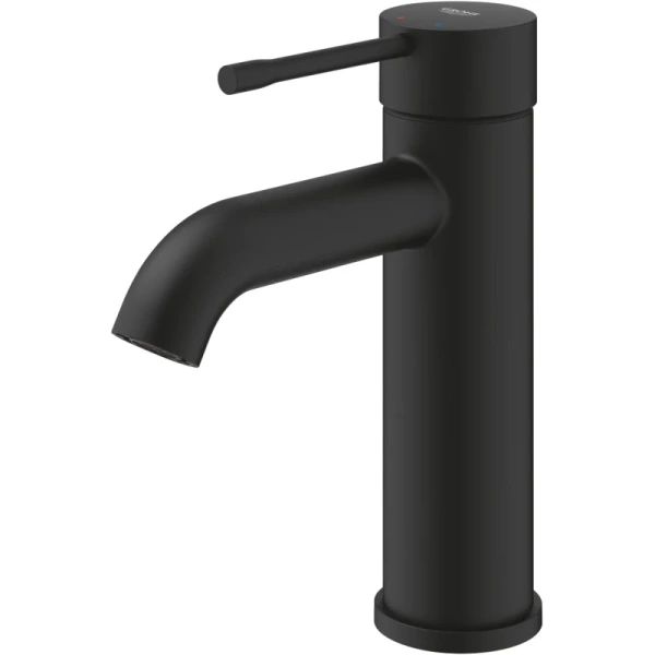 смеситель grohe essence 24172kf1 для раковины, без донного клапана, черный матовый