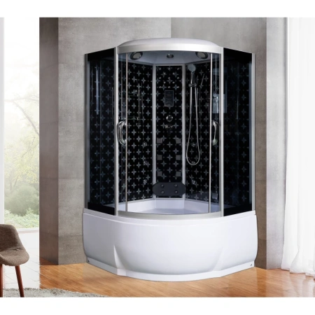 душевая кабина river temza 120x120x55 тн 10000001552 профиль матовый хром задняя стенка черная душевая кабина river temza 120x120x55 тн 10000001552 профиль матовый хром задняя стенка черная