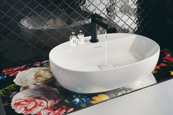 раковина kerama marazzi plaza 60 plr.wb.60.1 белая глянцевая