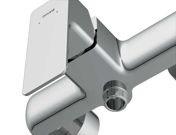 смеситель для душа cersanit geo 63041 хром