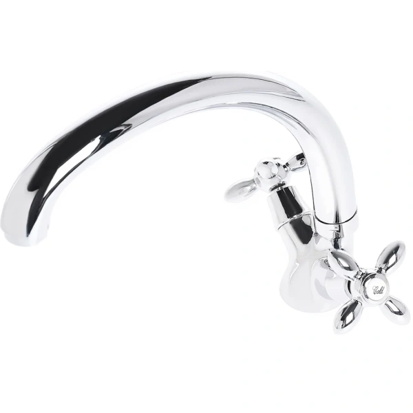 смеситель для кухни agger retro a1900200 хром