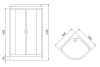 душевая кабина royal bath 100x100 rb100hk4-mt без гидромассажа