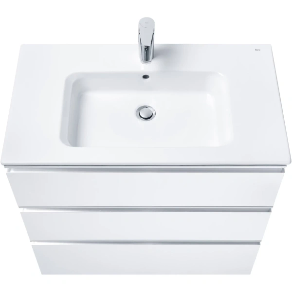 тумба белый глянец 78,5 см roca the gap a857406806