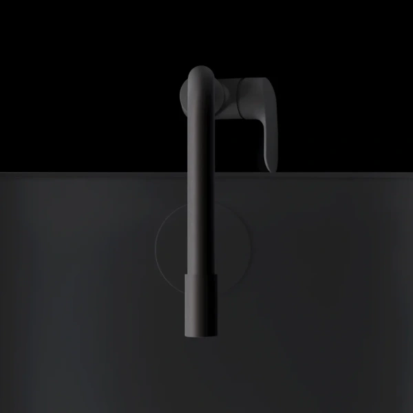 смеситель для кухни am.pm like f8005722, цвет черный матовый