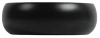 раковина накладная 36 см aquanet round-1-mb 00273680 черный матовый