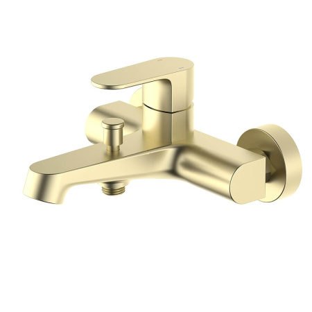 Смеситель для ванны Aquatek Оберон AQ1240BG цвет Золото шлифованное